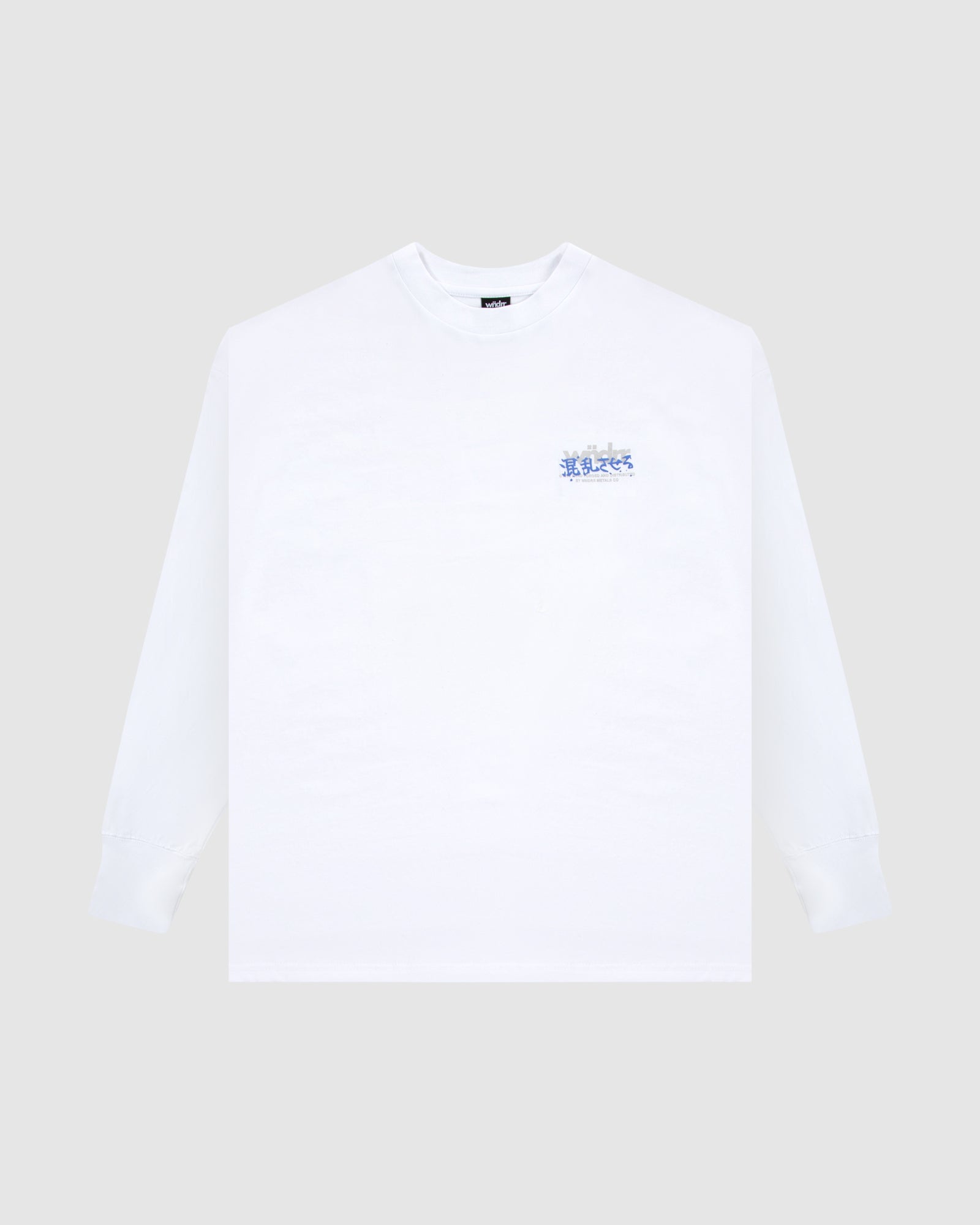 FORGED L/S TEE - WHITE