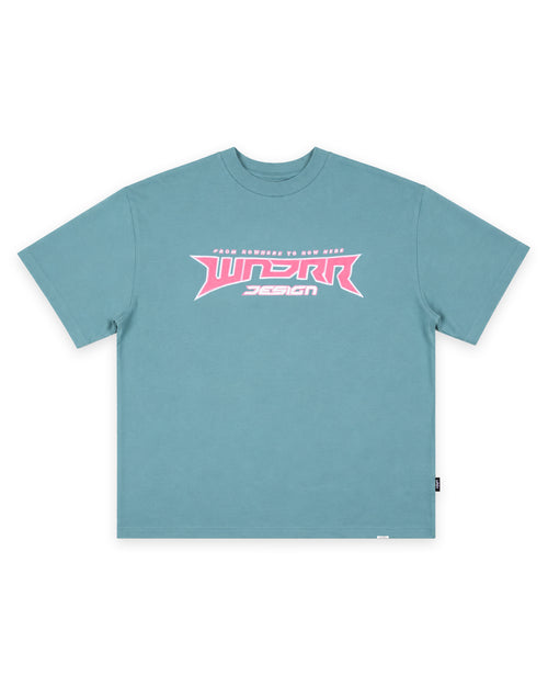 PULSE HEAVY WEIGHT TEE - DUSK BLUE