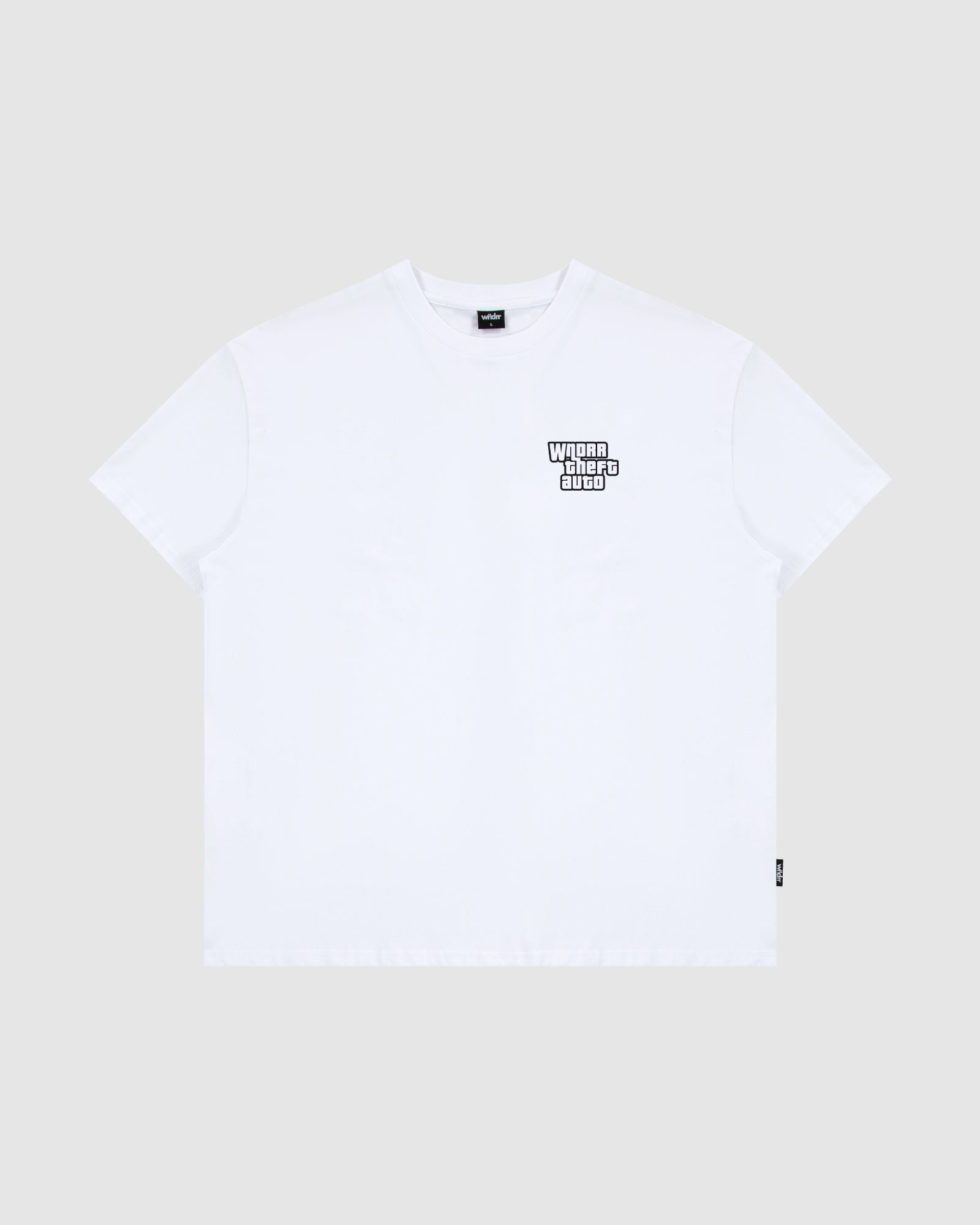 MOST WANTED BOX FIT TEE - WHITE