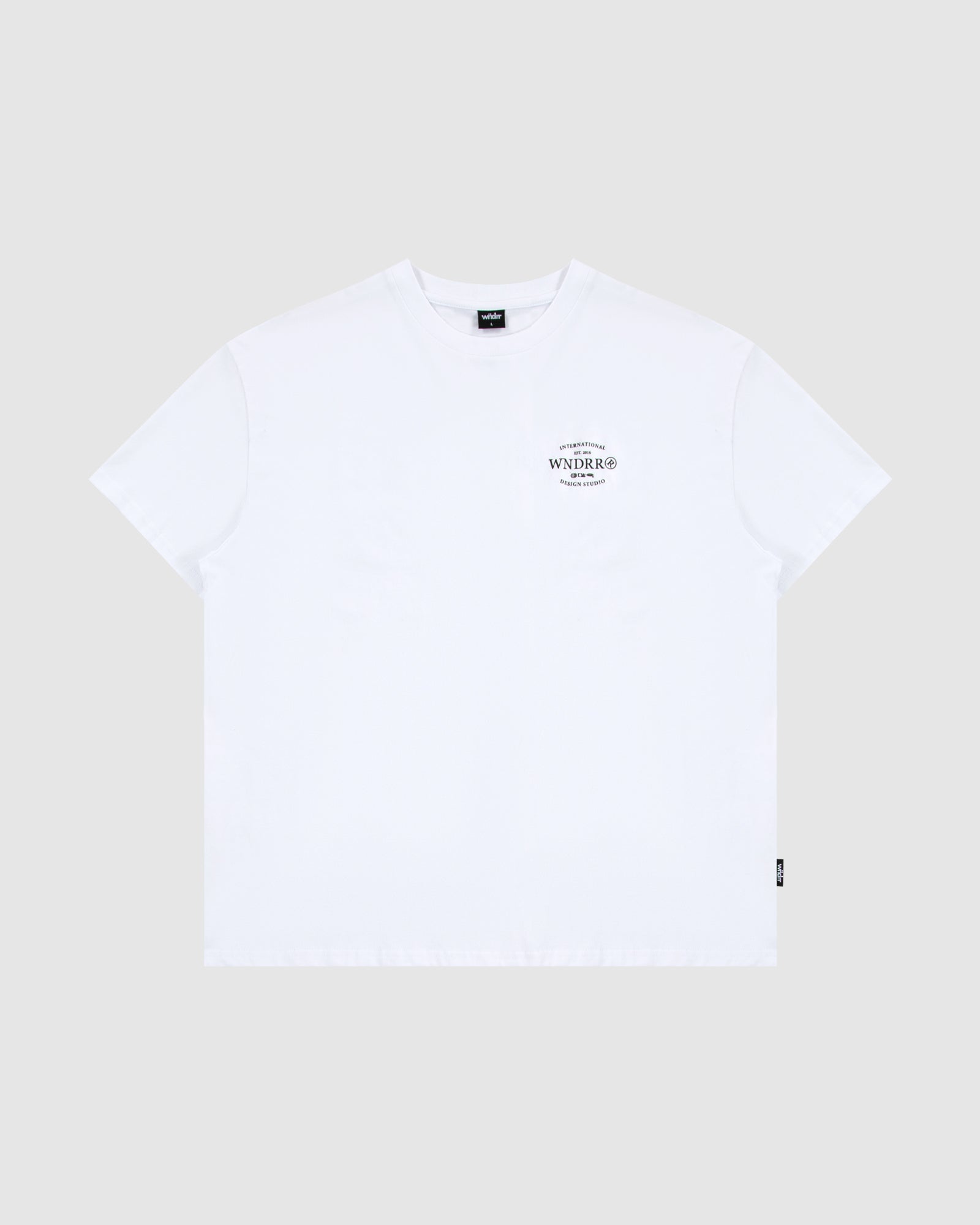 SHERIFF BOX FIT TEE - WHITE
