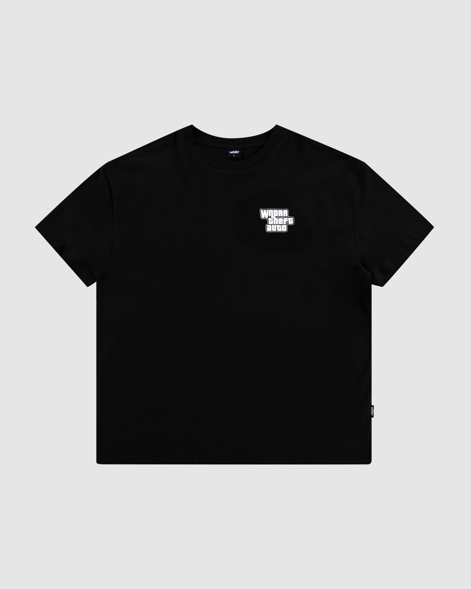 MOST WANTED BOX FIT TEE - BLACK