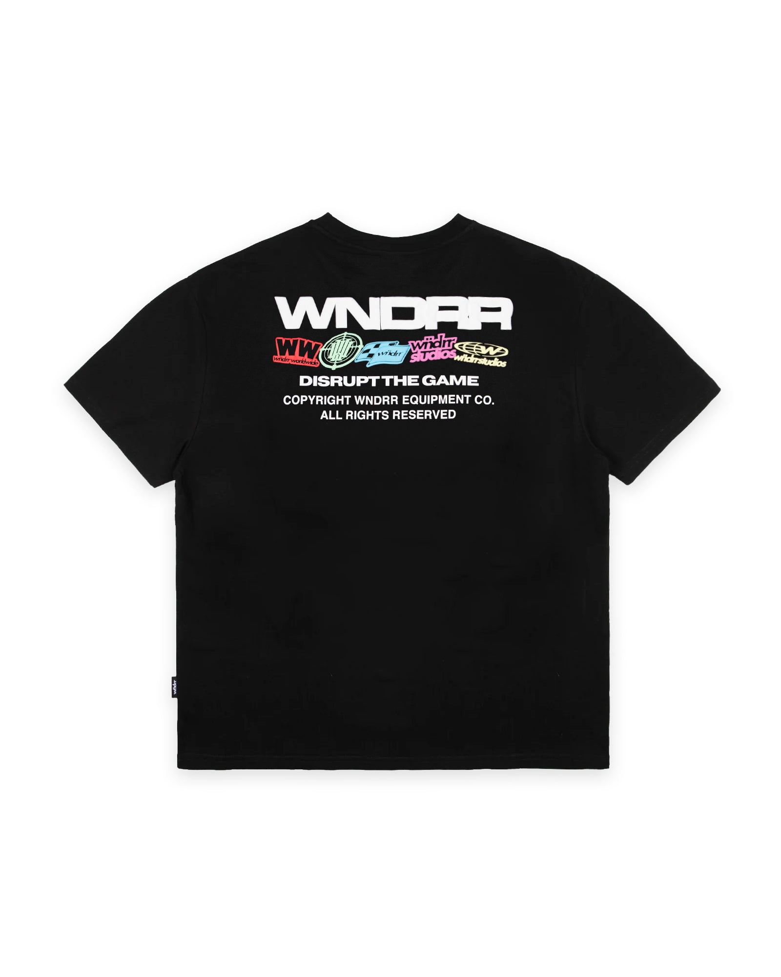 MARK BOX FIT TEE - BLACK