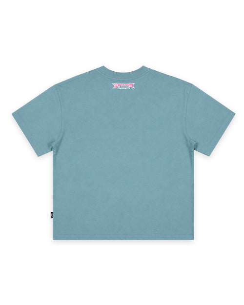 PULSE HEAVY WEIGHT TEE - DUSK BLUE
