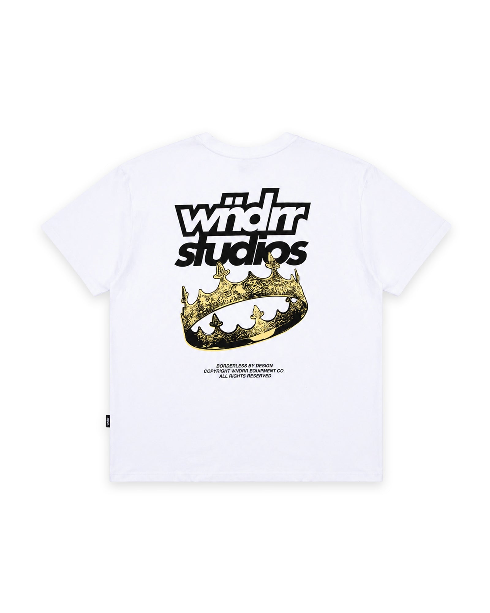 RULE BOX FIT TEE - WHITE