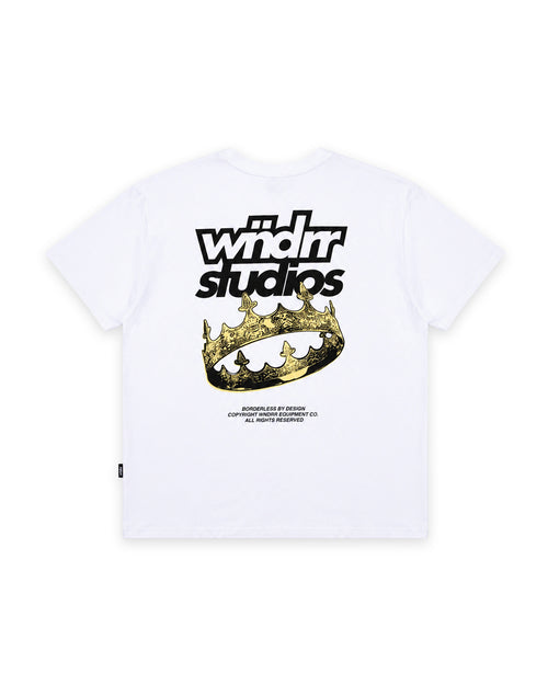 RULE BOX FIT TEE - WHITE