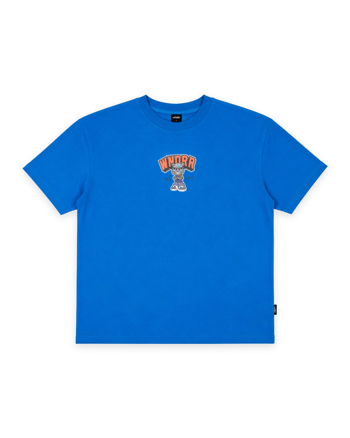 DOOMSDAY BOX FIT TEE - ROYAL BLUE