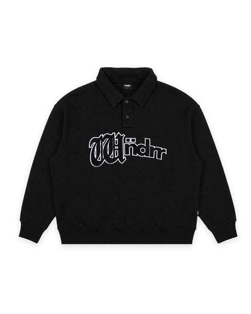 UNITED RUGBY SWEAT - BLACK