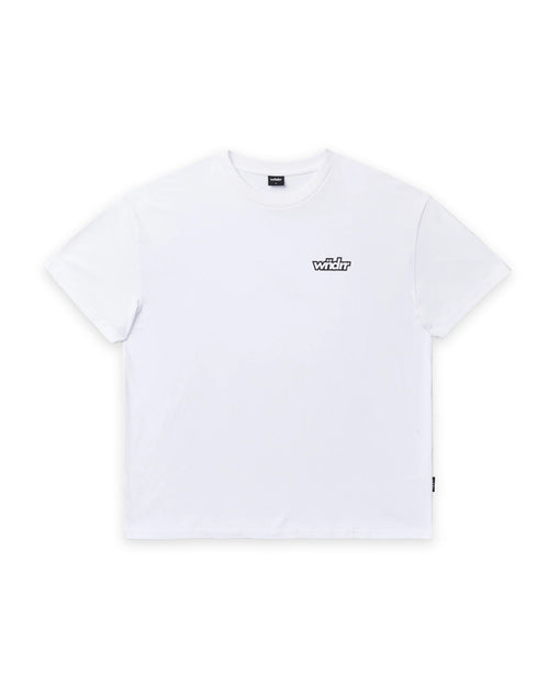 RULE BOX FIT TEE - WHITE
