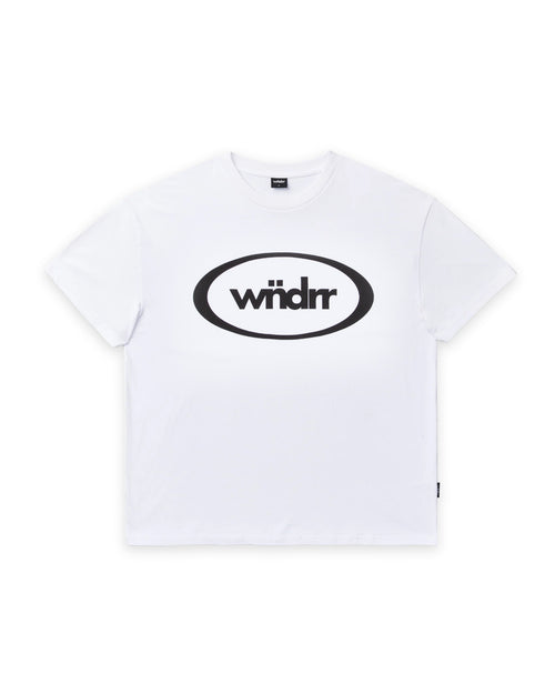 ORBIT BOX FIT TEE - WHITE
