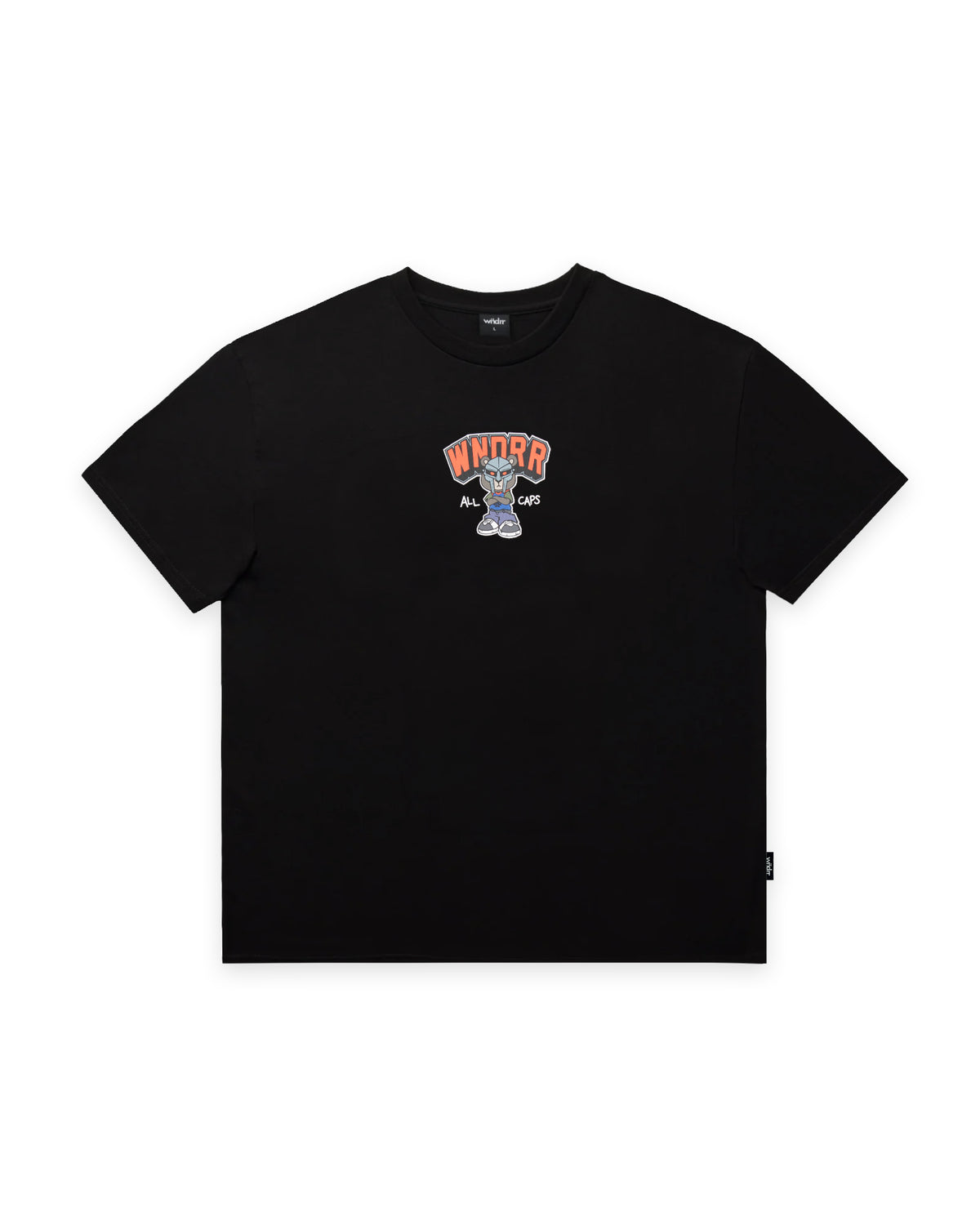 DOOMSDAY BOX FIT TEE - BLACK