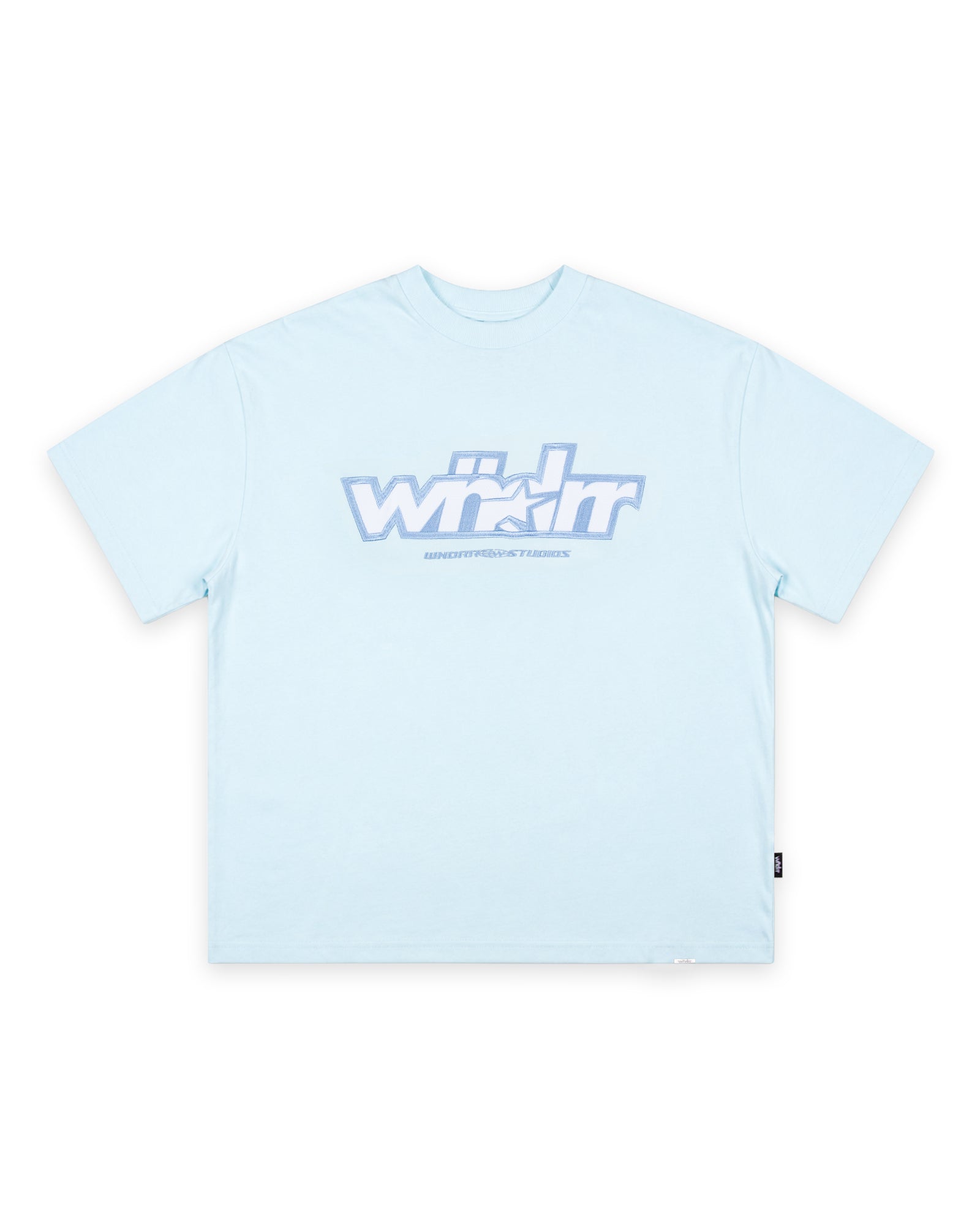 FIVE POINT HEAVY WEIGHT TEE - BABY BLUE