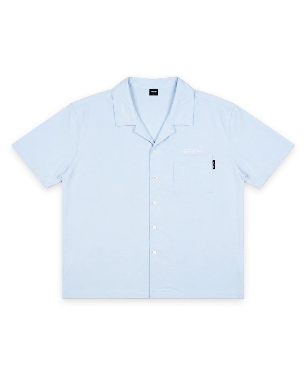 SCRIPT S/S SHIRT - BALLARD BLUE