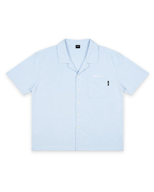 SCRIPT S/S SHIRT - BALLARD BLUE