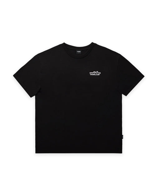 RULE BOX FIT TEE - BLACK