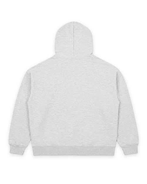 SLAMMED HOOD SWEAT - GREY MARLE