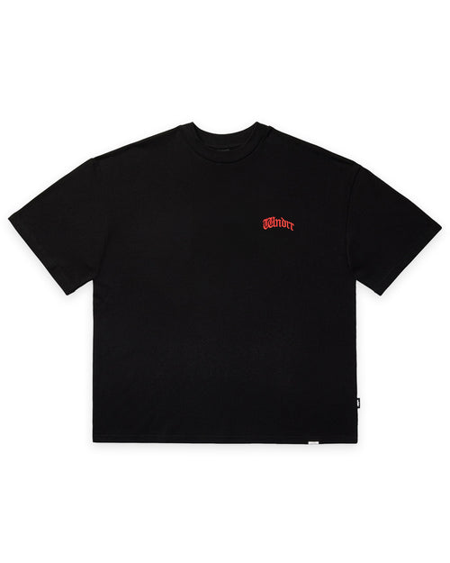 PROCESS HEAVY WEIGHT TEE - BLACK