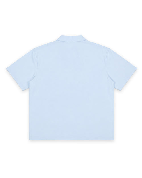 SCRIPT S/S SHIRT - BALLARD BLUE
