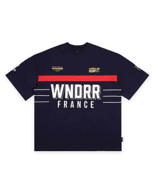 FRANCE WORLD CUP TEE - NAVY/RED