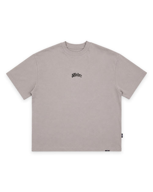 REVIVAL HEAVY WEIGHT TEE - MOON GREY