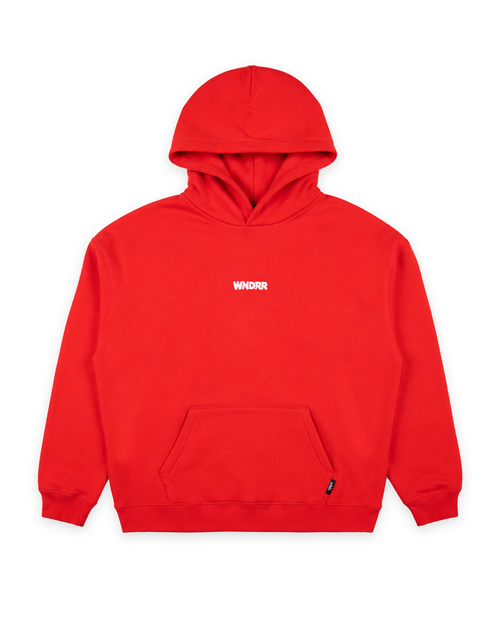 NIMBUS HOOD SWEAT - RED