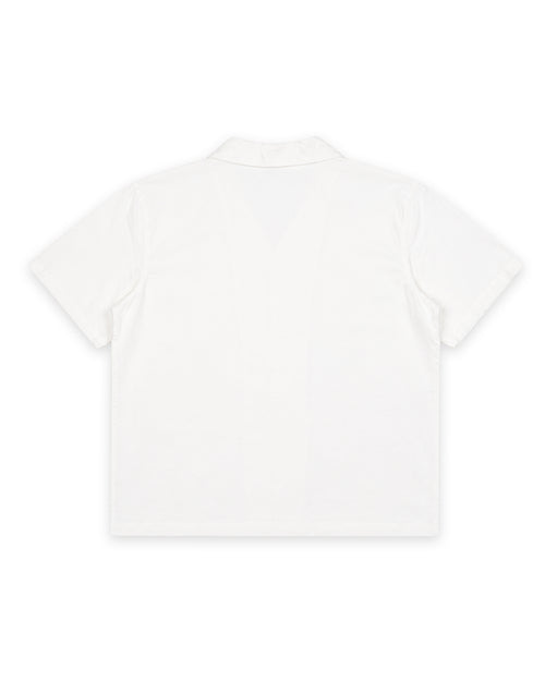 SCRIPT S/S SHIRT - WHITE