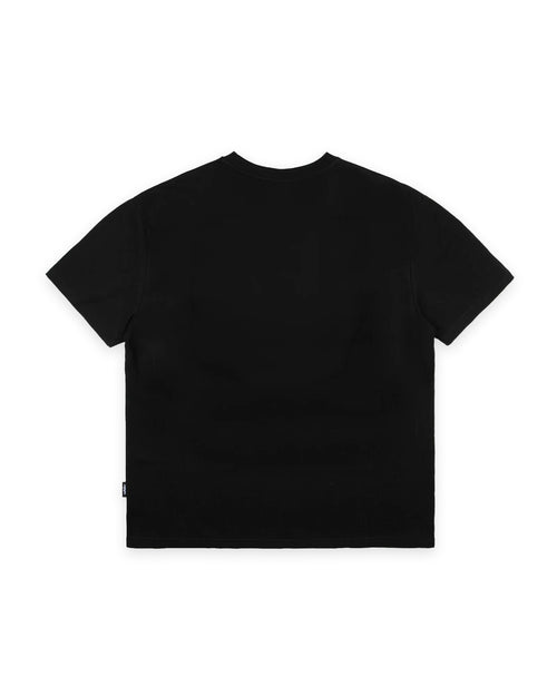 BLISSFUL BOX FIT TEE - BLACK