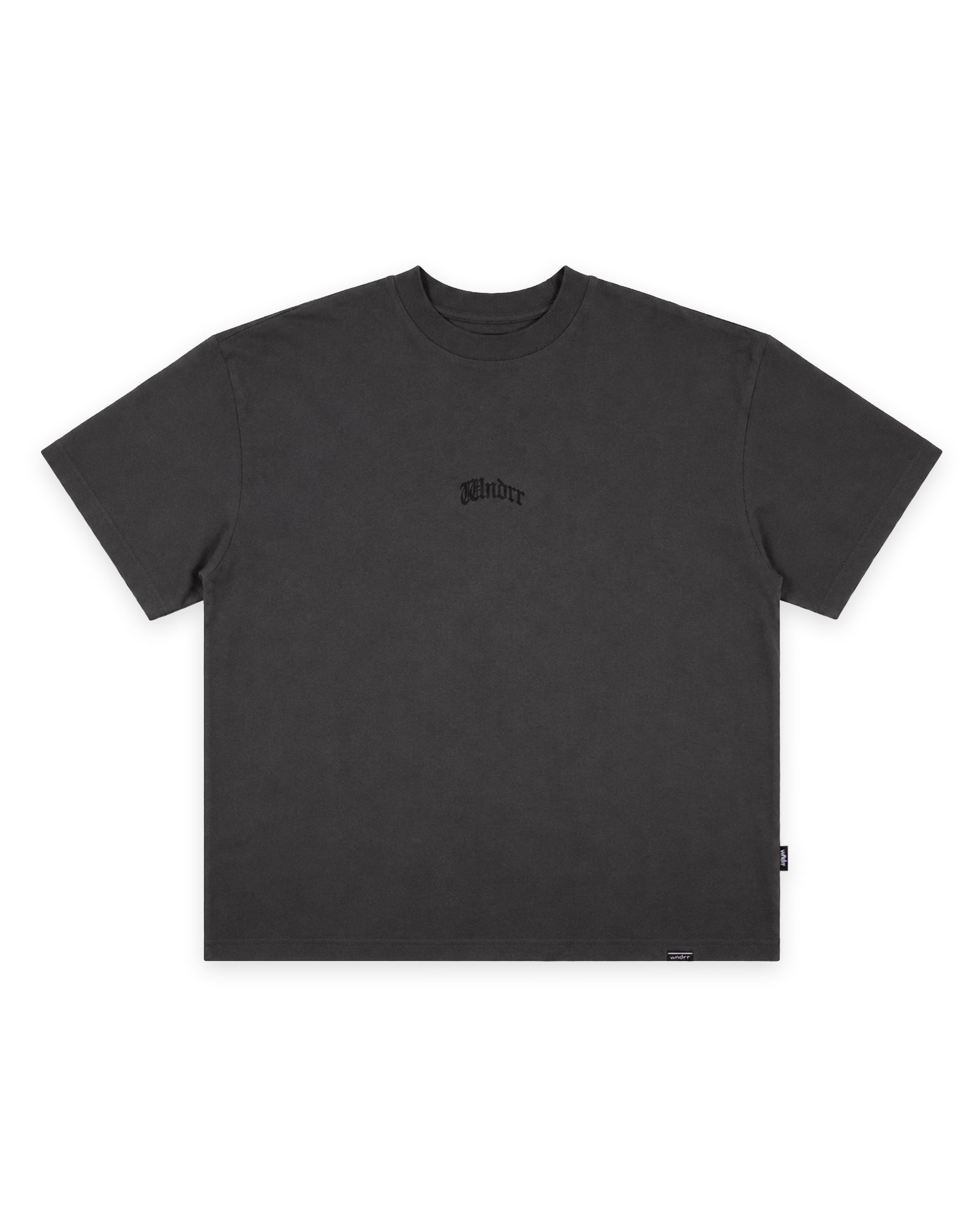 REVIVAL HEAVY WEIGHT TEE - FADED BLACK