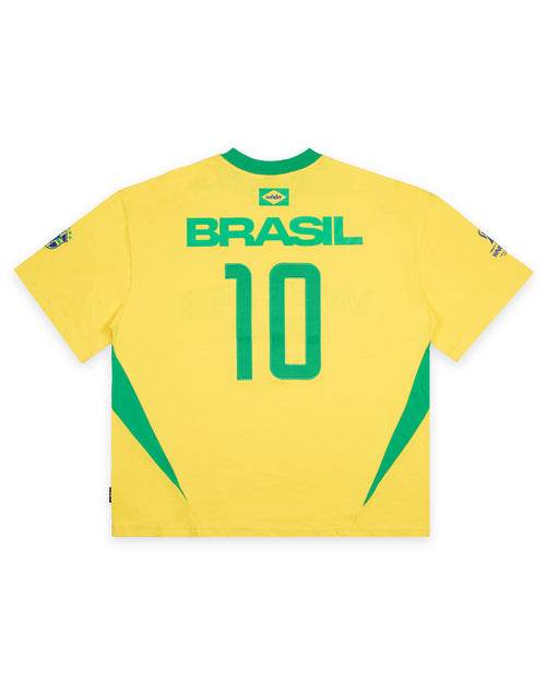 BRASIL WORLD CUP TEE - YELLOW/GREEN