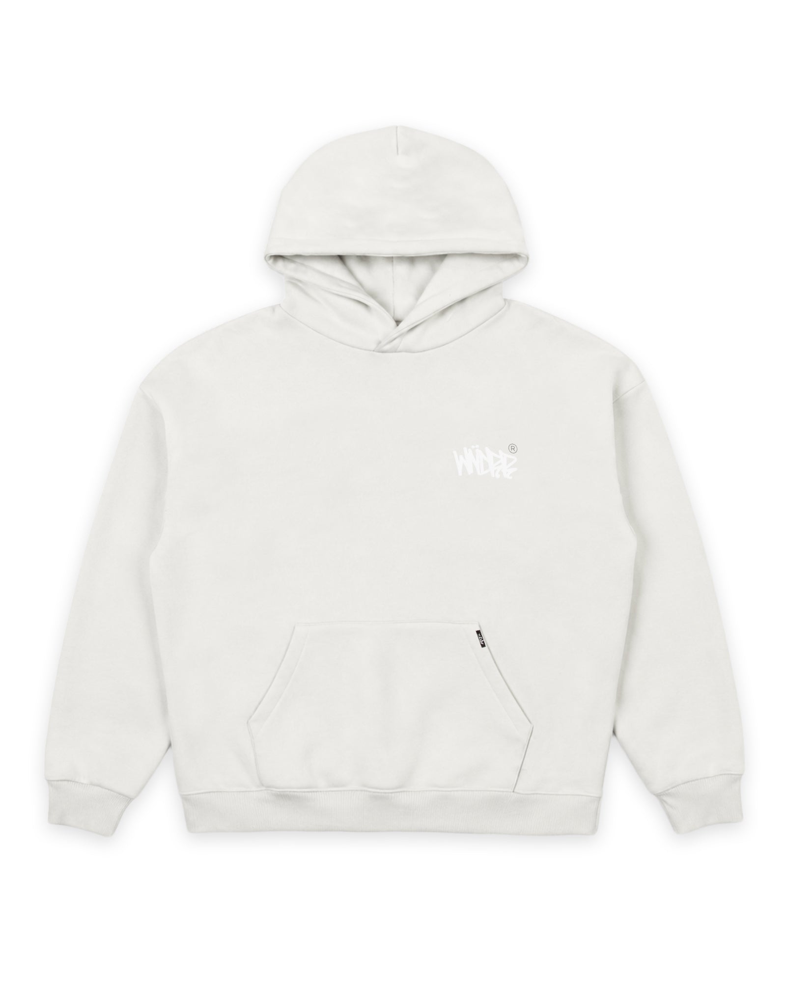 TAGGED HOOD SWEAT - OYSTER