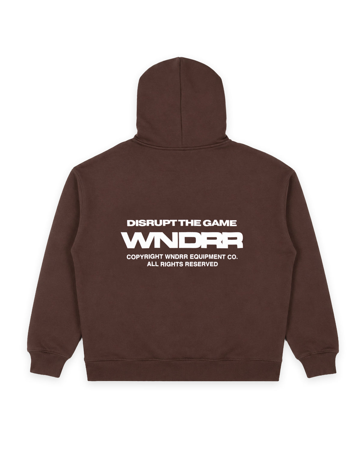 REFRAIN HOOD SWEAT - BROWN