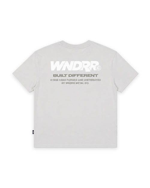 SHODO BOX FIT TEE - OYSTER