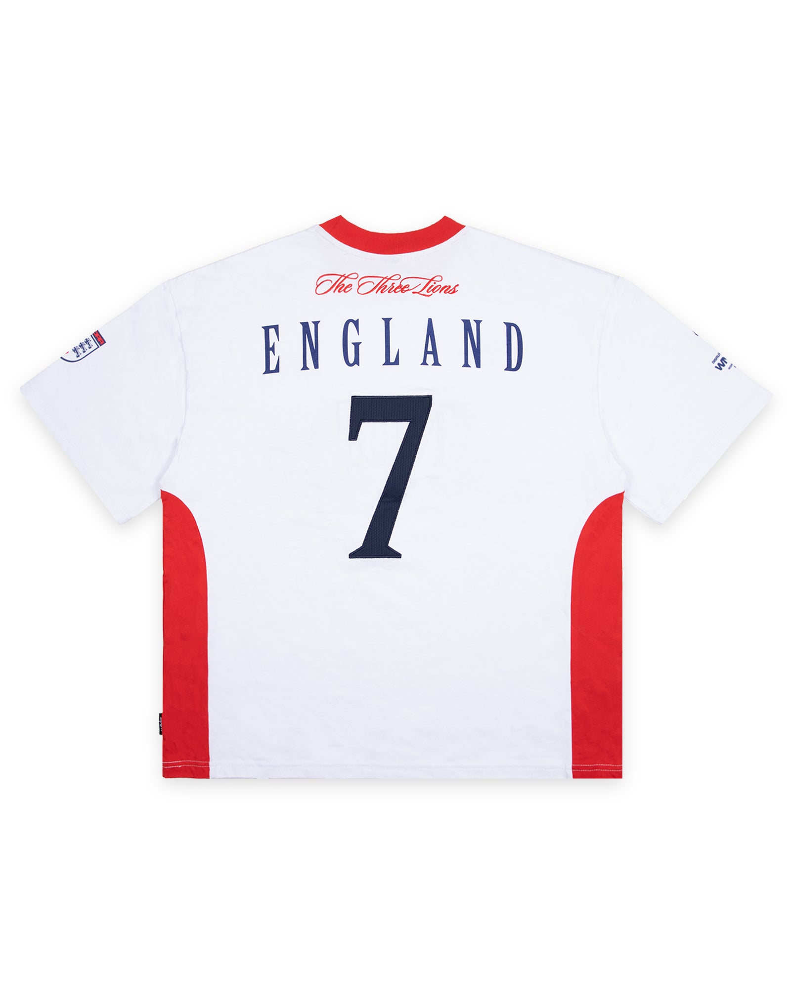 ENGLAND WORLD CUP TEE - WHITE/RED