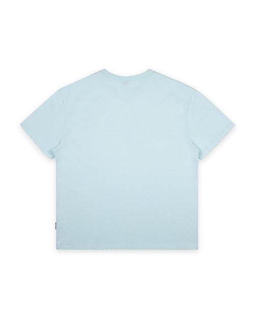 BLISSFUL BOX FIT TEE - BABY BLUE