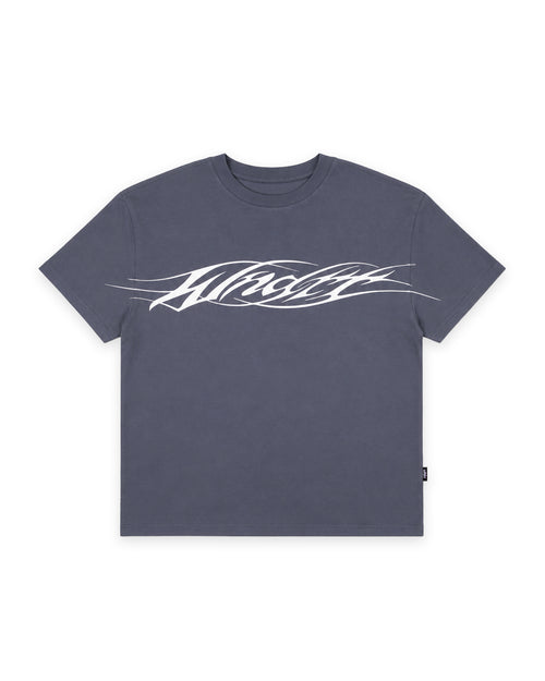 REAPER BOX FIT TEE - STORM BLUE