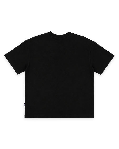 RIOT HEAVY WEIGHT TEE - BLACK