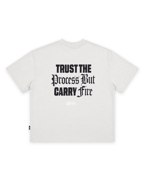 PROCESS HEAVY WEIGHT TEE - OYSTER