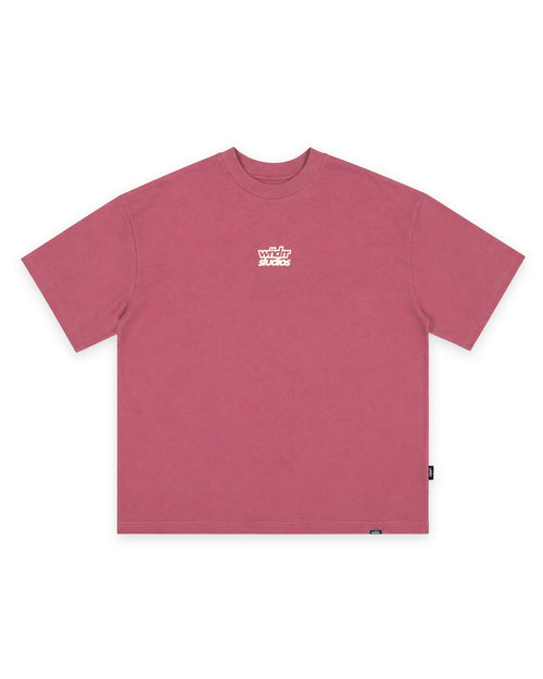 ADVOCATE HEAVY WEIGHT TEE - ROSE
