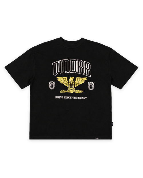 RIOT HEAVY WEIGHT TEE - BLACK