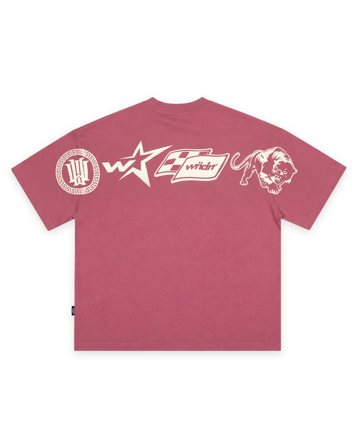 ADVOCATE HEAVY WEIGHT TEE - ROSE