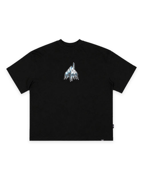PHANTOM HEAVY WEIGHT TEE - BLACK