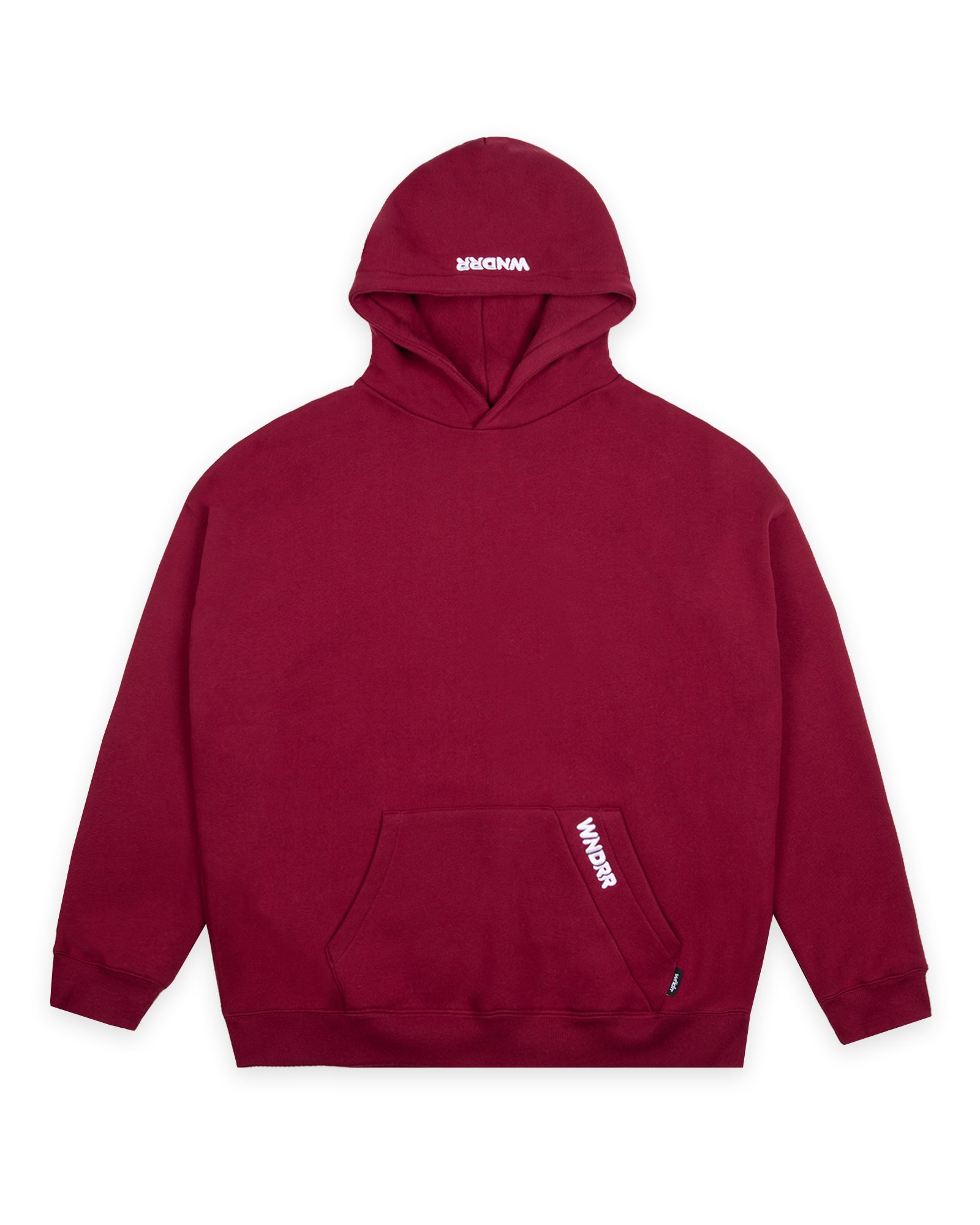 HALO HOOD SWEAT - BLOOD RED