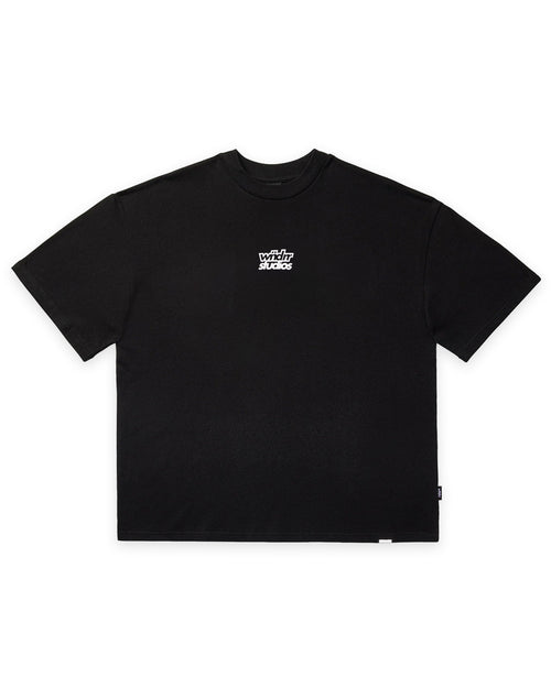 ADVOCATE HEAVY WEIGHT TEE - BLACK