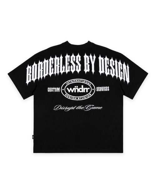 RZN HEAVY WEIGHT TEE - BLACK