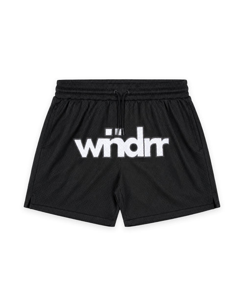 ACCENT MESH SHORT - BLACK