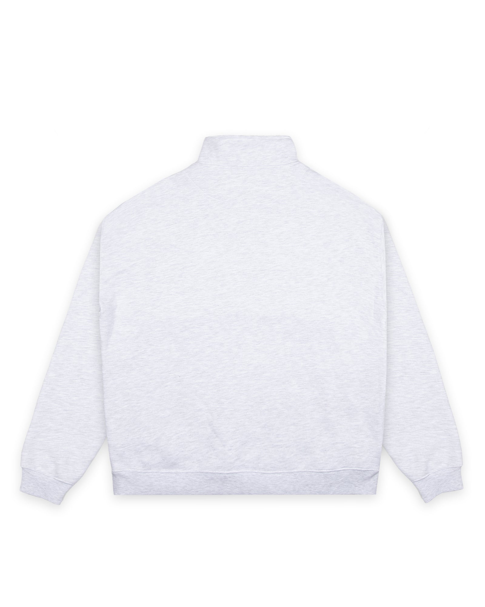 SOHO 1/4 ZIP SWEAT - WHITE MARLE