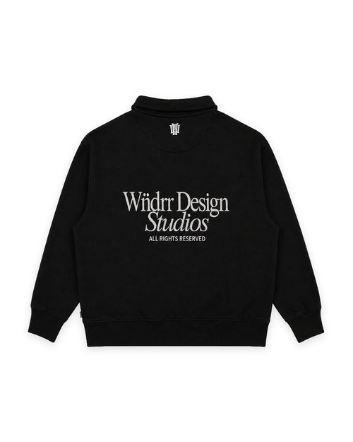 ATELIER RUGBY SWEAT - BLACK