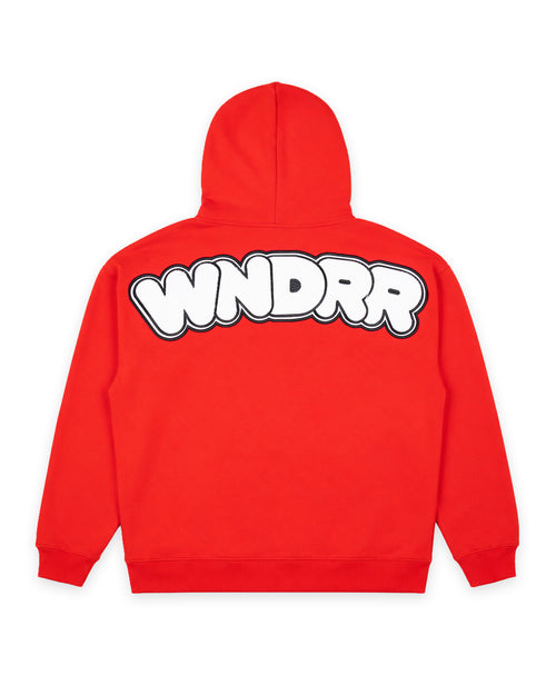 NIMBUS HOOD SWEAT - RED