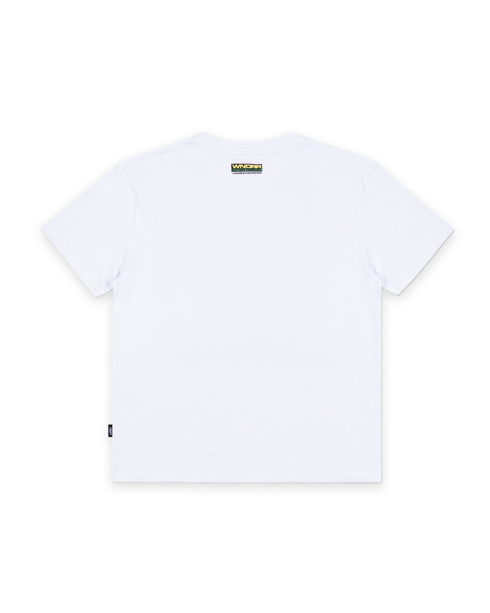 LOAN SHARK BOX FIT TEE - WHITE