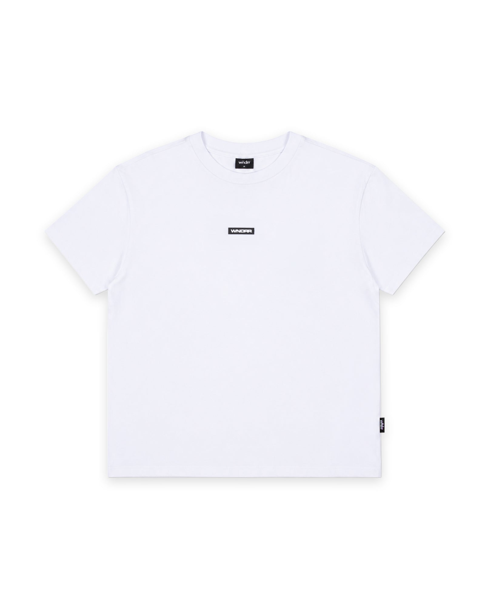 HEXED BOX FIT TEE - WHITE