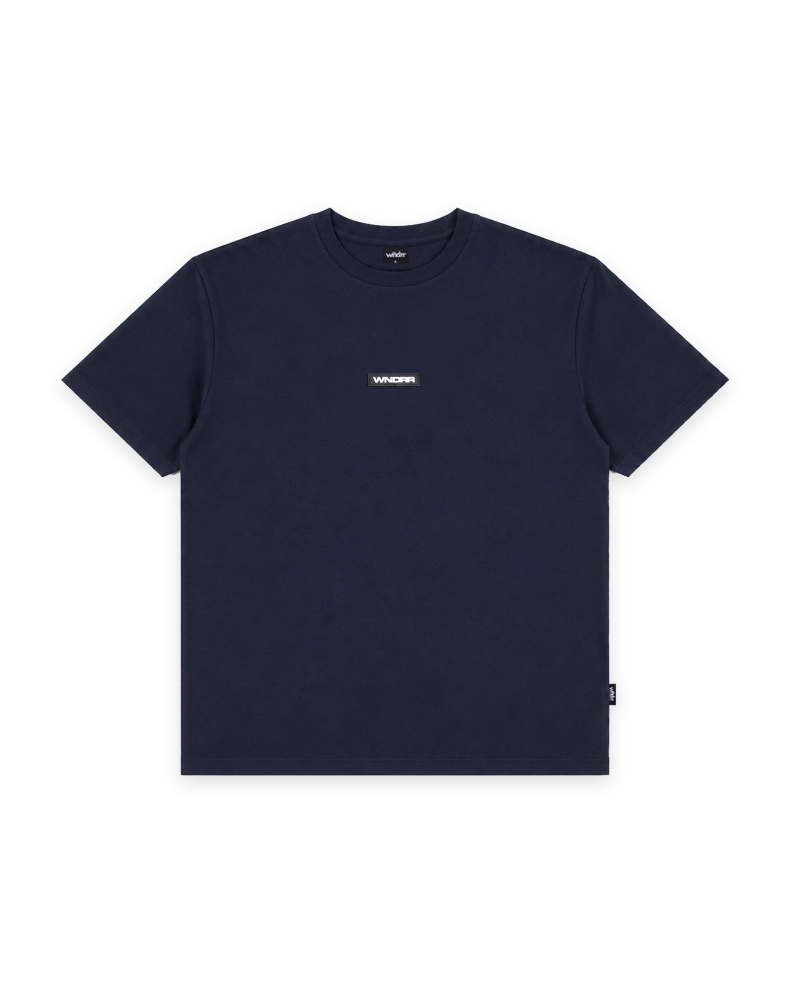 HEXED BOX FIT TEE - NAVY